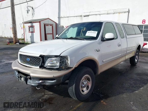 1997 Ford F-150 XL with VIN 1FTEX18L6VKC06859, listed as a IAAI auction lot 41592418 with 274,814 mi miles. Bid and sale history available at carsss.com. Image 6.