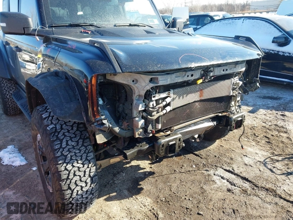 2023 Ford Bronco Raptor with VIN 1FMEE5JR3PLB78989, listed as a IAAI auction lot 41326852 with 9,134 mi miles. Bid and sale history available at carsss.com. Image 18.
