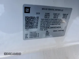 2019 Cadillac Escalade ESV Luxury z VIN 1GYS4HKJXKR214214, wystawiony jako Copart lot #42139385 z przebiegiem 94 736 mil mil oraz Szkoda całkowita • Salvage title. Historia ofert i sprzedaży dostępna na DreamBid. Obrazek 14.