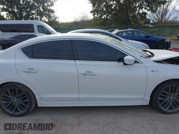 2020 Acura ILX w/Premium/A-SPEC Pkg with VIN 19UDE2F89LA004463, listed as a IAAI auction lot 41371656 with 104,463 mi miles. Bid and sale history available at carsss.com. Image 14.