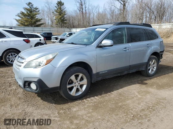 2014 Subaru Outback 2.5i Limited with VIN 4S4BRCLC2E3240643, listed as a Copart auction lot 46893055 with 224,298 mi miles and Clean Title. Bid and sale history available at carsss.com. Image 1.