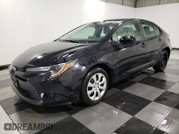 2023 Toyota Corolla LE with VIN 5YFB4MDE0PP045367, listed as a Copart auction lot 54140015 with 51,483 mi miles and Clean Title. Bid and sale history available at carsss.com. Image 1.