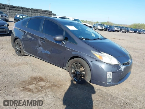 2011 Toyota Prius I with VIN JTDKN3DU1B0312064, listed as a IAAI auction lot 42146720 with 187,007 mi miles and . Bid and sale history available at DreamBid. Image 1.