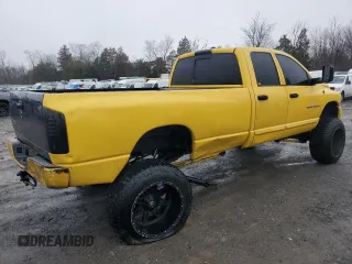 2005 Dodge Ram 3500 SLT with VIN 3D7LS38C45G760125, listed as a Copart auction lot 84136424 with 214,874 mi miles and Salvage Title. Bid and sale history available at carsss.com. Image 3.