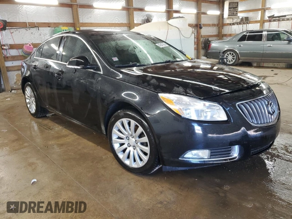 2012 Buick Regal with VIN 2G4GR5EK8C9174187, listed as a Copart auction lot 47847295 with 185,555 mi miles and Salvage Title. Bid and sale history available at carsss.com. Image 4.