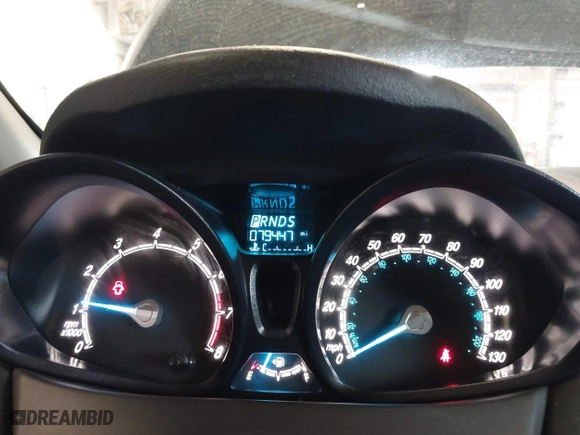 2015 Ford Fiesta S with VIN 3FADP4AJ0FM186887, listed as a IAAI auction lot 41948072 with 79,447 mi miles. Bid and sale history available at carsss.com. Image 15.