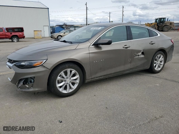 2020 Chevrolet Malibu LT with VIN 1G1ZD5STXLF050446, listed as a Copart auction lot 49245595 with 81,861 mi miles and Salvage Title. Bid and sale history available at carsss.com. Image 1.