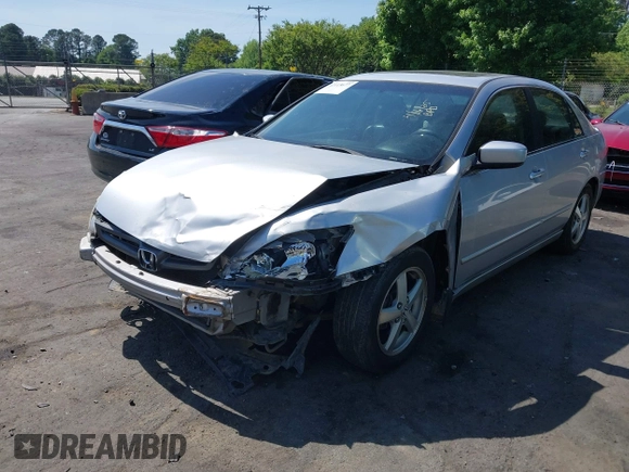 2005 Honda Accord EX with VIN 1HGCM56735A050655, listed as a IAAI auction lot 42115677 with 334,733 mi miles and . Bid and sale history available at DreamBid. Image 2.