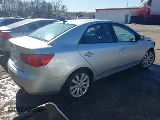 2010 Kia Forte SX with VIN KNAFW4A35A5299432, listed as a IAAI auction lot 41816492 with 54,871 mi miles. Bid and sale history available at carsss.com. Image 4.