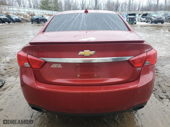 2014 Chevrolet Impala LTZ with VIN 2G1145SLXE9188528, listed as a Copart auction lot 85188304 with 165,714 mi miles and Salvage Title. Bid and sale history available at carsss.com. Image 6.