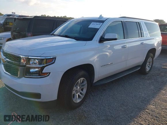 2018 Chevrolet Suburban LT with VIN 1GNSCHKC8JR358781, listed as a IAAI auction lot 40474820 with Not Provided miles and . Bid and sale history available at DreamBid. Image 2.