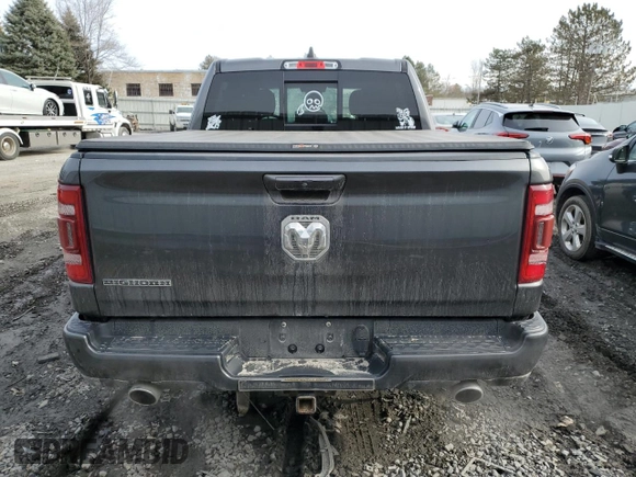 2020 Ram 1500 Big Horn with VIN 1C6SRFFT5LN410777, listed as a Copart auction lot 48045865 with 46,461 mi miles and Salvage Title. Bid and sale history available at carsss.com. Image 6.