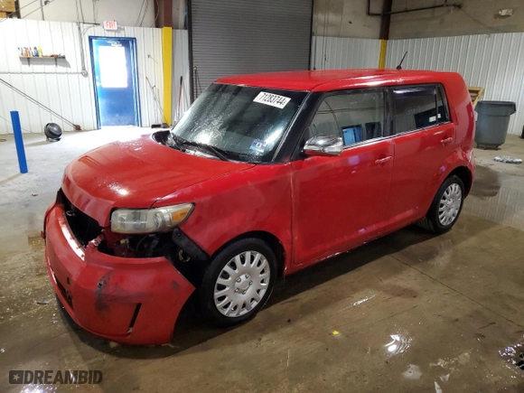 2009 Scion xB with VIN JTLKE50E091096209, listed as a Copart auction lot 71283744 with NaN miles and Salvage Title. Bid and sale history available at carsss.com. Image 1.
