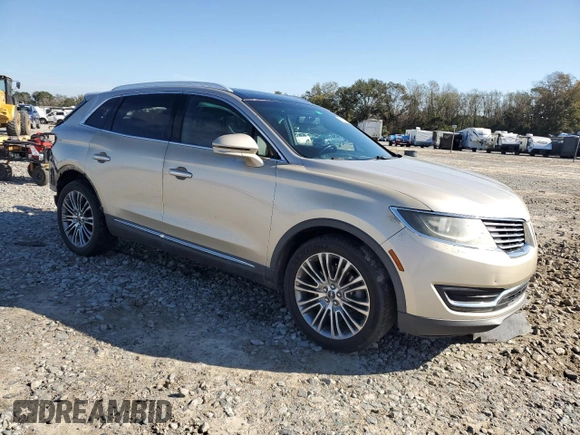 2017 Lincoln MKX Reserve with VIN 2LMPJ6LR0HBL10796, listed as a Copart auction lot 80153334 with 107,985 mi miles and Salvage Title. Bid and sale history available at carsss.com. Image 4.