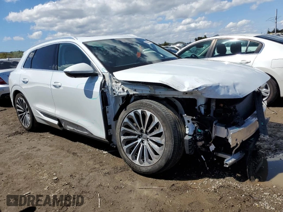 2019 Audi e-tron Prestige with VIN WA1VABGEXKB022962, listed as a Copart auction lot 46840743 with 22,368 mi miles. Bid and sale history available at carsss.com. Image 4.