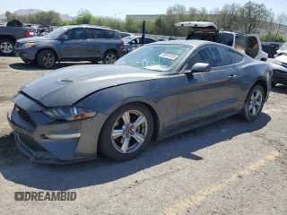 2018 Ford Mustang EcoBoost с VIN 1FA6P8TH4J5163766, выставлен на аукционе Copart как лот 53919105 с пробегом 87 196 миль миль и Списание • Salvage title. История ставок и продаж доступна на DreamBid. Изображение 1.