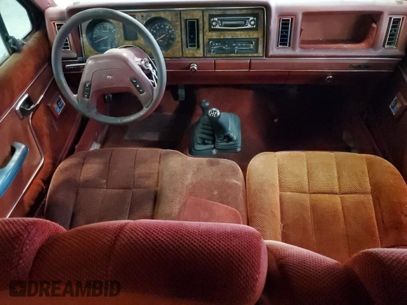1988 Ford Bronco with VIN 1FMCU14T4JUA54161, listed as a Copart auction lot 76312054 with 34,932 mi miles and Salvage title. Bid and sale history available at DreamBid. Image 8.
