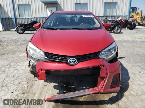 2016 Toyota Corolla L with VIN 2T1BURHE4GC482991, listed as a Copart auction lot 61761425 with 92,320 mi miles and Salvage title. Bid and sale history available at DreamBid. Image 5.