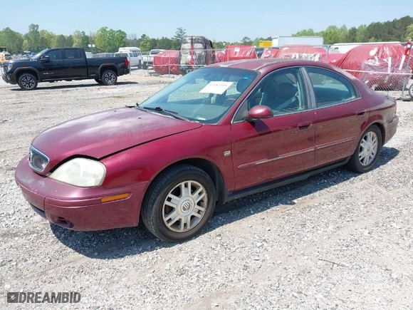 2005 Mercury Sable LS with VIN 1MEHM55SX5A635497, listed as a IAAI auction lot 42081955 with 1 mi miles. Bid and sale history available at carsss.com. Image 2.