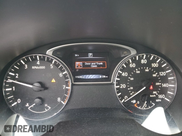 2016 Nissan Altima SR with VIN 1N4AL3AP8GC147464, listed as a Copart auction lot 50024305 with 115,236 mi miles and Salvage Title. Bid and sale history available at DreamBid. Image 9.