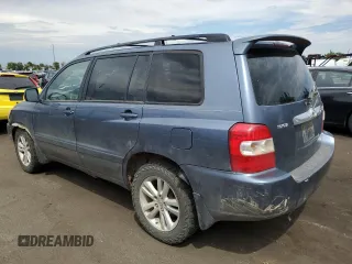 2006 Toyota Highlander Hybrid with VIN JTEEW21A760012240, listed as a Copart auction lot 66479024 with 221,033 mi miles and Salvage Title. Bid and sale history available at carsss.com. Image 2.