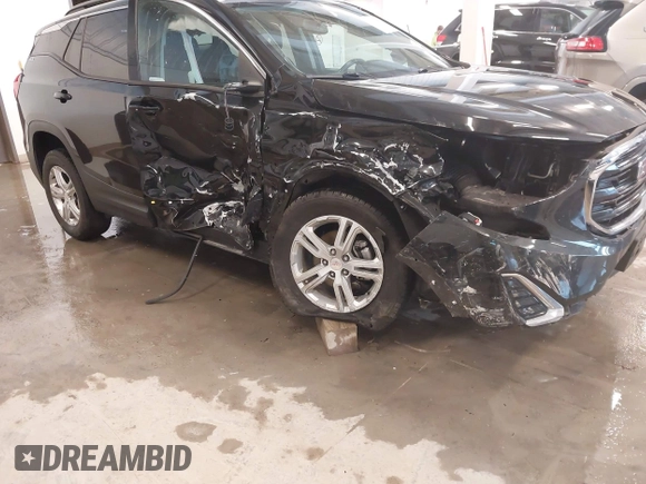 2019 GMC Terrain SLE with VIN 3GKALMEV6KL133654, listed as a IAAI auction lot 41558143 with 117,321 mi miles and . Bid and sale history available at DreamBid. Image 6.