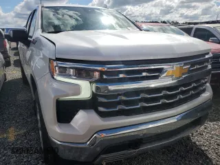 2023 Chevrolet Silverado 1500 LTZ with VIN 1GCUDGED2PZ107213, listed as a Copart auction lot 74062954 with 28,112 mi miles and Salvage Title. Bid and sale history available at carsss.com. Image 5.