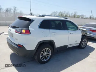 2019 Jeep Cherokee Latitude Plus with VIN 1C4PJLLB5KD301109, listed as a IAAI auction lot 41858478 with 52,647 mi miles and . Bid and sale history available at DreamBid. Image 4.