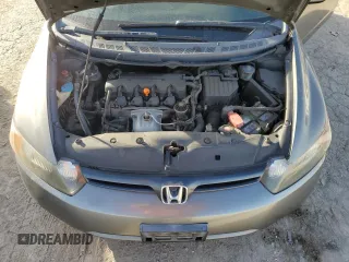 2007 Honda Civic Cpe LX with VIN 2HGFG12657H571830, listed as a Copart auction lot 84762694 with 235,390 mi miles and Salvage Title. Bid and sale history available at carsss.com. Image 12.
