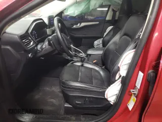 2021 Ford Escape SEL z VIN 1FMCU9H65MUA52054, wystawiony jako Copart lot #42013815 z przebiegiem 59 574 mil mil oraz Szkoda całkowita • Salvage title. Historia ofert i sprzedaży dostępna na DreamBid. Obrazek 7.