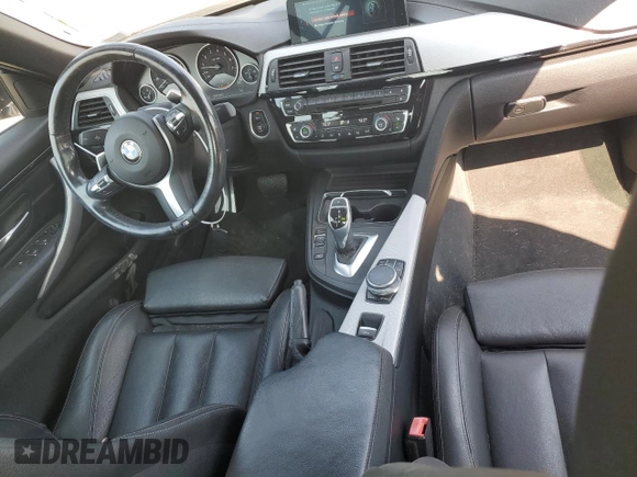 2018 BMW 4 Series 430i xDrive with VIN WBA4Z3C59JEC45996, listed as a Copart auction lot 65501104 with 62,464 mi miles and Salvage Title. Bid and sale history available at DreamBid. Image 8.
