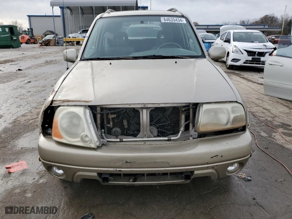 2002 Suzuki XL-7 Standard with VIN JS3TX92V424130897, listed as a Copart auction lot 84635434 with 208,447 mi miles and Salvage Title. Bid and sale history available at carsss.com. Image 5.