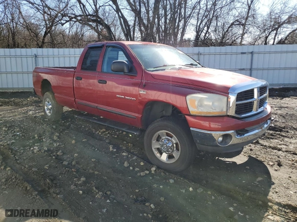 2006 Dodge Ram 2500 SLT with VIN 3D7KS28D16G138467, listed as a Copart auction lot 49272965 with NaN miles and Clean Title. Bid and sale history available at carsss.com. Image 4.