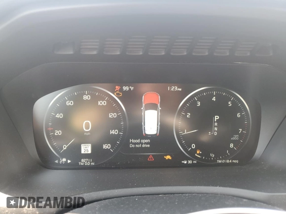 2019 Volvo XC90 Inscription with VIN YV4A22PL5K1442809, listed as a Copart auction lot 63368425 with 82,711 mi miles and Salvage title. Bid and sale history available at DreamBid. Image 9.