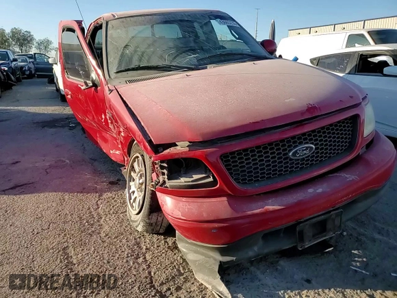 2002 Ford F-150 XL with VIN 1FTRX07W22KA41637, listed as a Copart auction lot 43665235 with 277,896 mi miles and Salvage title. Bid and sale history available at DreamBid. Image 11.