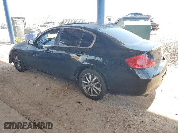 2007 Infiniti G35 Journey with VIN JNKBV61E77M709176, listed as a Copart auction lot 55491235 with 199,902 mi miles and Salvage Title. Bid and sale history available at DreamBid. Image 2.