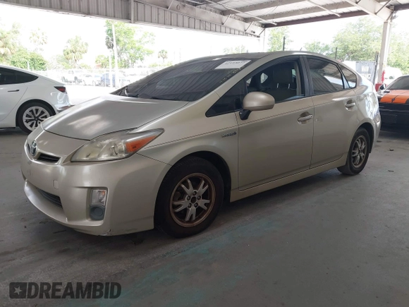 2011 Toyota Prius I with VIN JTDKN3DU1B0273976, listed as a IAAI auction lot 42193077 with 348,080 mi miles and . Bid and sale history available at DreamBid. Image 17.