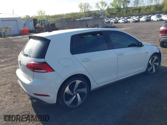 2019 Volkswagen GTI S z VIN 3VW6T7AU9KM036164, wystawiony jako IAAI lot #42160913 z przebiegiem 76 348 mil mil oraz . Historia ofert i sprzedaży dostępna na DreamBid. Obrazek 4.