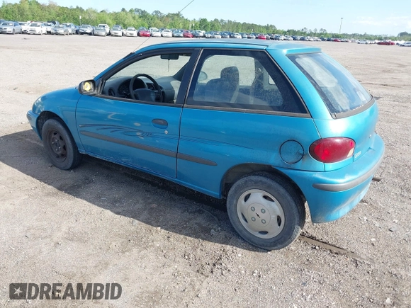 1997 Geo Metro LSi z VIN 2C1MR2299V6736395, wystawiony jako IAAI lot #41987306 z przebiegiem 356 060 mil mil oraz . Historia ofert i sprzedaży dostępna na DreamBid. Obrazek 3.
