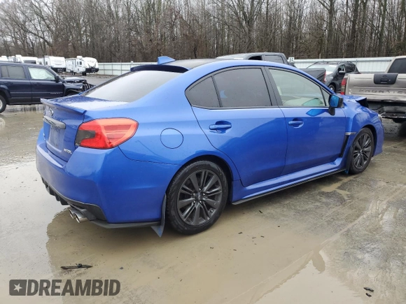 2015 Subaru WRX Premium with VIN JF1VA1D65F8815415, listed as a Copart auction lot 44946255 with 97,516 mi miles and Salvage Title. Bid and sale history available at carsss.com. Image 3.