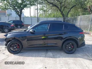 2019 Alfa Romeo Stelvio Ti with VIN ZASPAKBN6K7C46780, listed as a IAAI auction lot 41925163 with Not provided miles and . Bid and sale history available at DreamBid. Image 14.