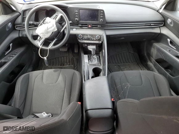 2021 Hyundai Elantra SEL with VIN 5NPLM4AGXMH000598, listed as a Copart auction lot 50592945 with 42,441 mi miles and Salvage Title. Bid and sale history available at carsss.com. Image 8.