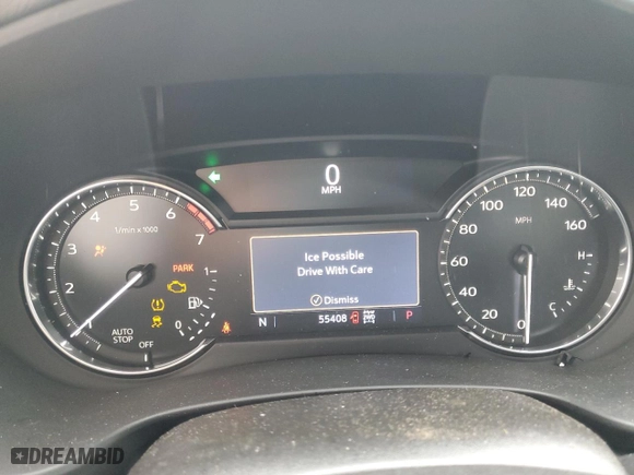2020 Cadillac XT4 AWD Premium Luxury with VIN 1GYFZDR49LF089527, listed as a Copart auction lot 43846805 with 55,408 mi miles and Non Repairable. Bid and sale history available at carsss.com. Image 9.