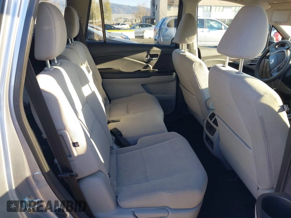 2016 Honda Pilot EX with VIN 5FNYF5H35GB009107, listed as a IAAI auction lot 41753477 with 93,677 mi miles. Bid and sale history available at carsss.com. Image 8.
