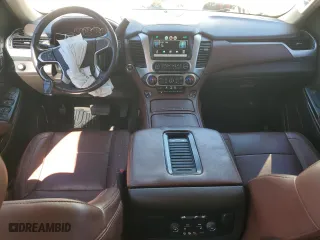 2015 Chevrolet Tahoe LTZ with VIN 1GNSCCKC5FR600193, listed as a Copart auction lot 44858305 with 136,259 mi miles and Salvage Title. Bid and sale history available at carsss.com. Image 8.