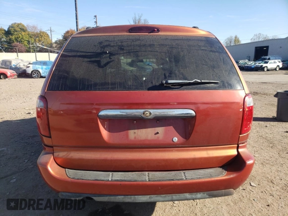 2006 Chrysler Town & Country LWB Touring with VIN 2A4GP54LX6R739154, listed as a Copart auction lot 78887614 with 101,001 mi miles and Salvage Title. Bid and sale history available at carsss.com. Image 6.
