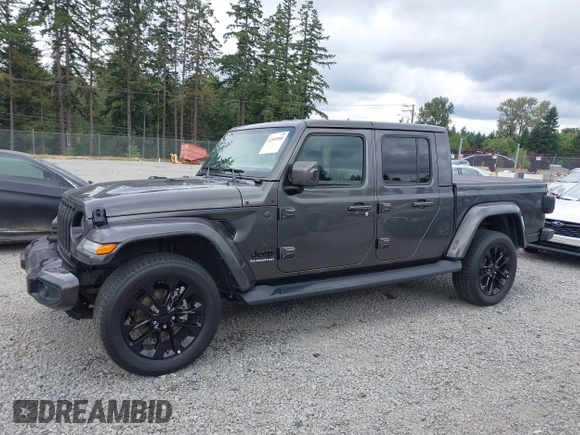 2021 Jeep Gladiator High Altitude with VIN 1C6HJTFG8ML567087, listed as a IAAI auction lot 42549990 with 30,437 mi miles and . Bid and sale history available at DreamBid. Image 15.