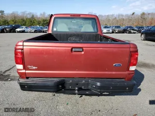 2000 Ford Ranger XL with VIN 1FTYR10C1YTA58198, listed as a Copart auction lot 48846785 with 102,855 mi miles and Salvage Title. Bid and sale history available at carsss.com. Image 6.