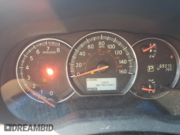 2014 Nissan Maxima S with VIN 1N4AA5AP2EC484162, listed as a Copart auction lot 60760335 with 69,375 mi miles and Salvage title. Bid and sale history available at DreamBid. Image 9.