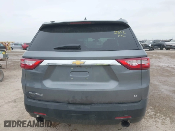 2020 Chevrolet Traverse LT Cloth with VIN 1GNERGKW3LJ161664, listed as a IAAI auction lot 41637221 with 64,180 mi miles. Bid and sale history available at carsss.com. Image 16.